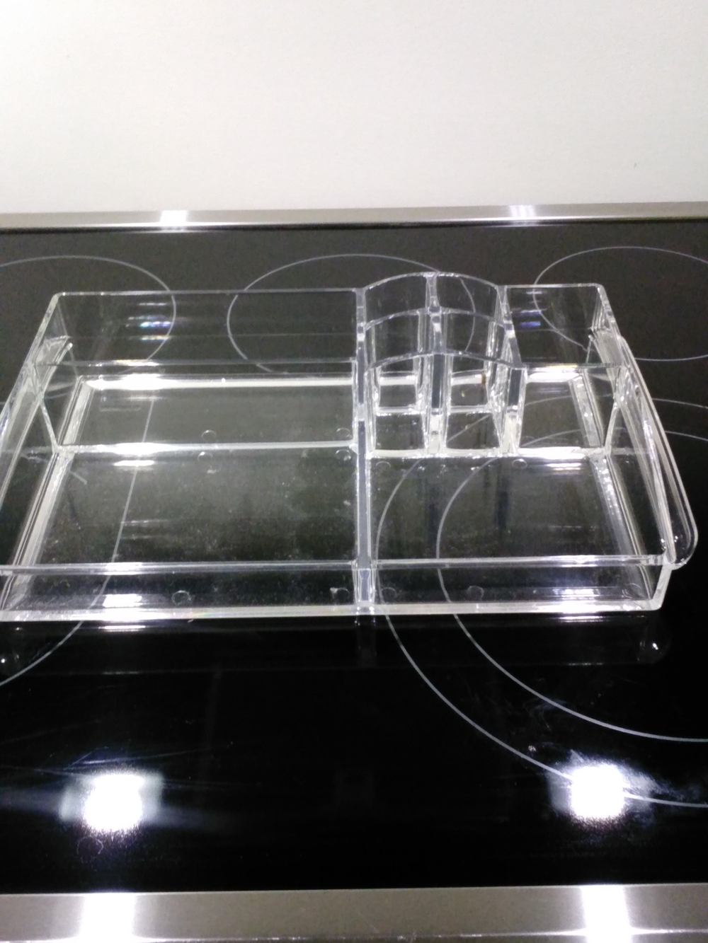 Clear Acrylic Makeup Organizer Tray